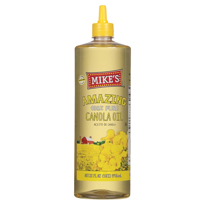 Mike's Amazing 100% Pure Canola Oil, 32 fl oz
