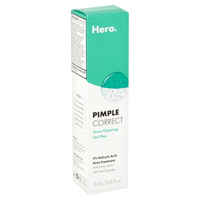 Hero Pimple Correct Acne Clearing Gel Pen, 0.34 fl oz