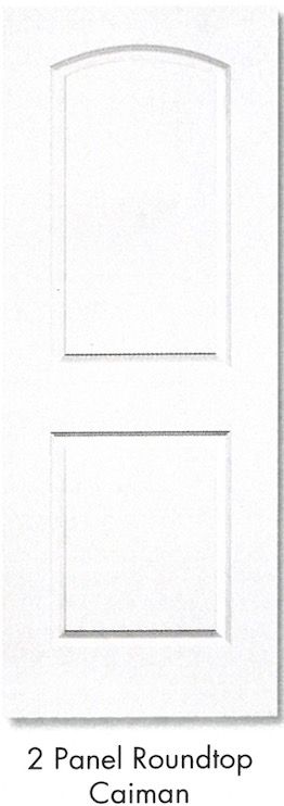 Two Panel Arched Top