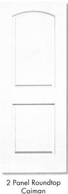 Two Panel Arched Top