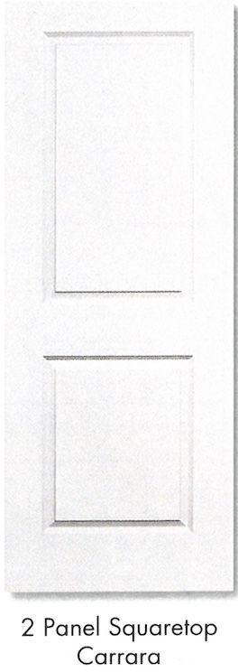 Two Panel Square Top Carrera