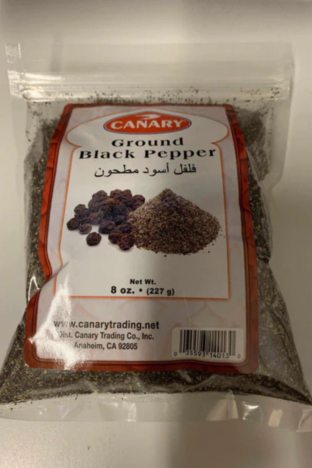 Ground Black Pepper 8oz – Canary