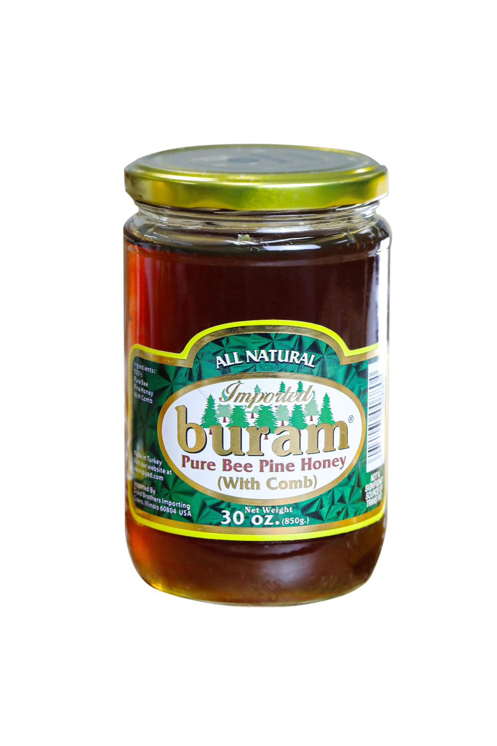 Buram Bee Pine Honey  30 oz