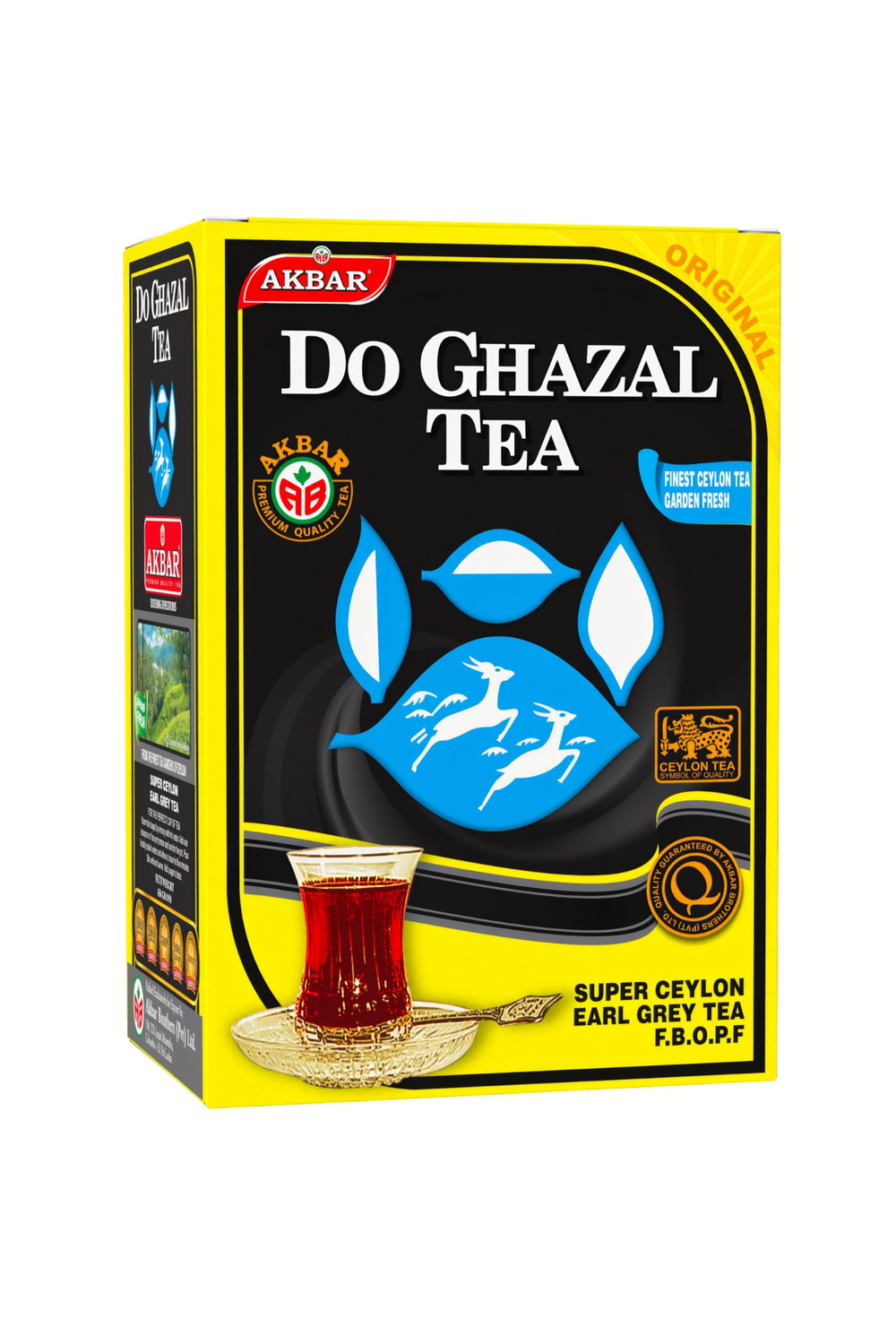 DO GHAZAL TEA AKBAR PREMIUM QUALITY TEA EARLY GREY TEA16 OZ(454g) PACK OF 6