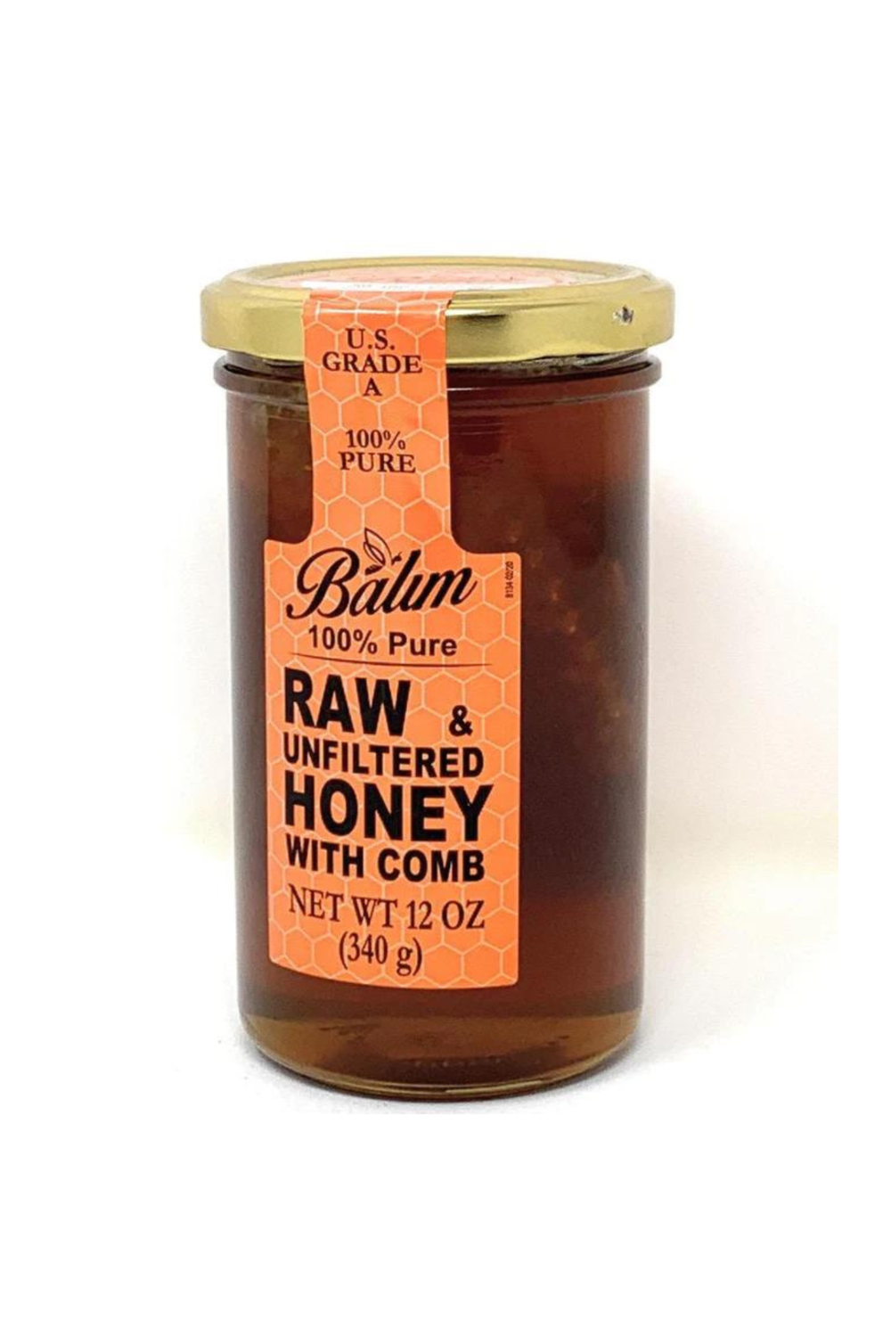 Balim Honey Raw With Comb 340g