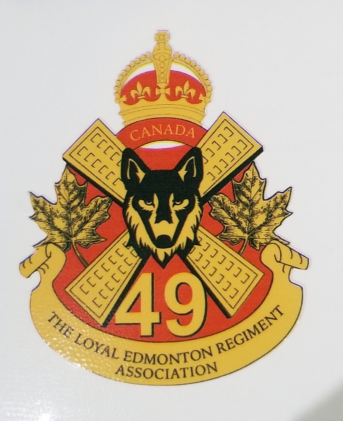 Decal - The Loyal Edmonton Regiment Association