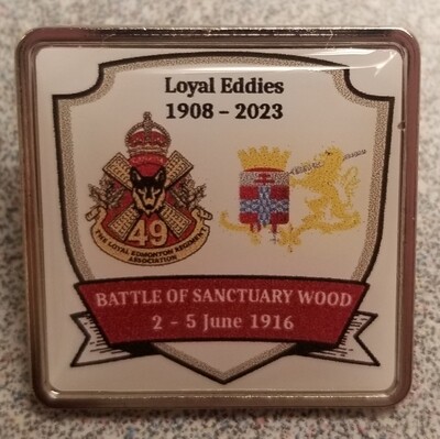 Battle of Sanctuary Wood Pin