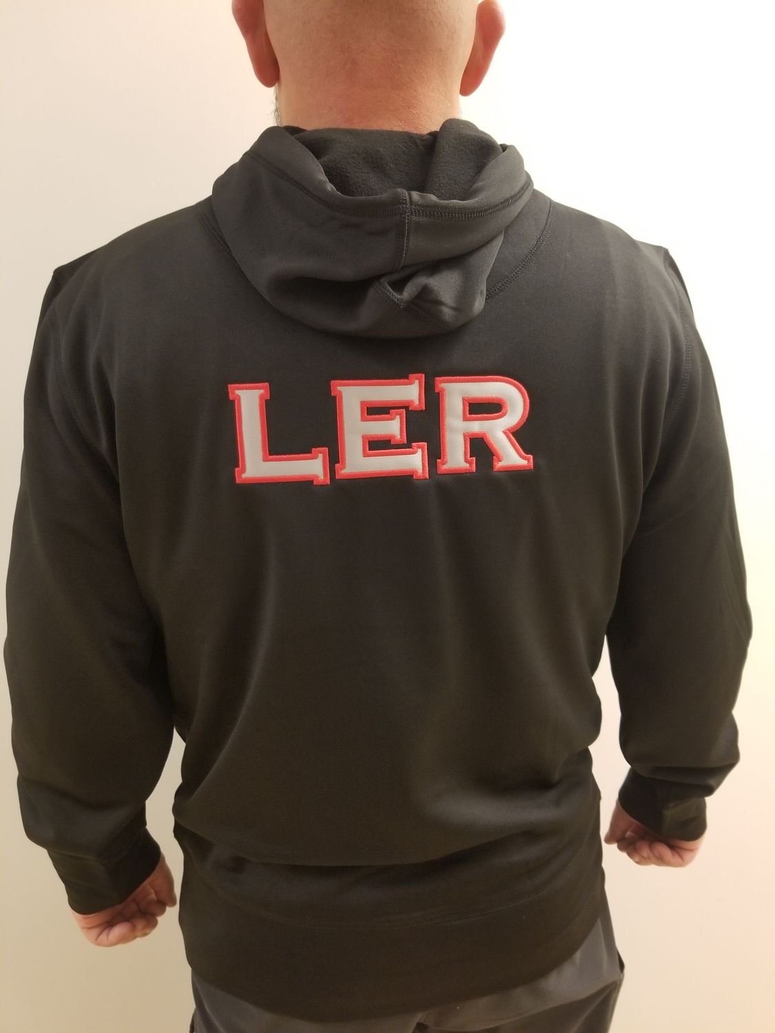 Black LER Hoodie - Mens Large