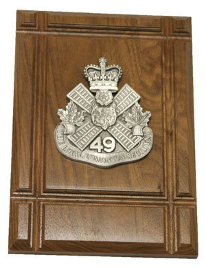 Plaque - Regimental Crest