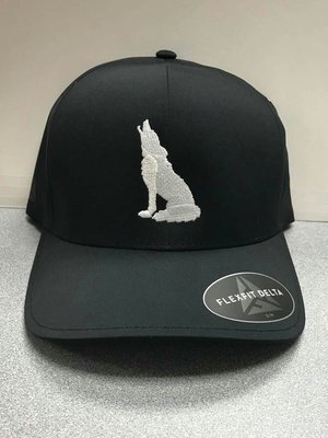 Black Coyote Hat (S/M)