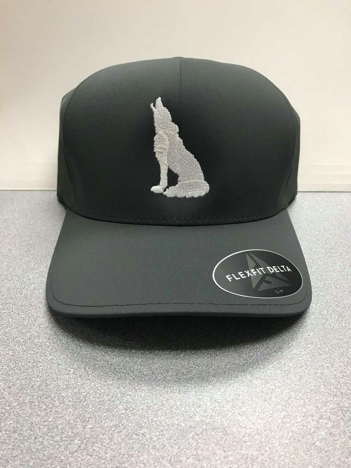 Dark Grey Coyote Hat (S/M)
