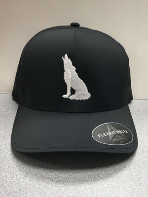 Black Adjustable Coyote Hat
