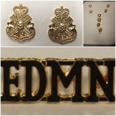 DEU Sets (Shoulder Title, Buttons, Collar Dogs)