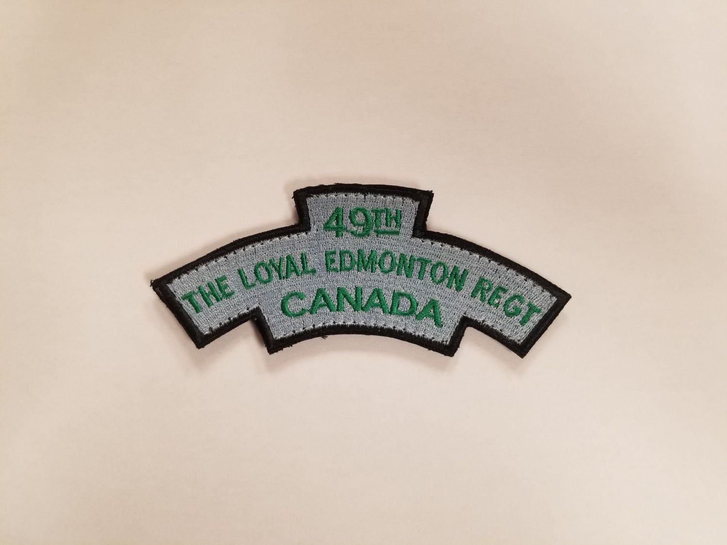 49th The Loyal Edmonton Regiment Velcro Patch