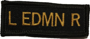 Shoulder Title - Cloth (pair)