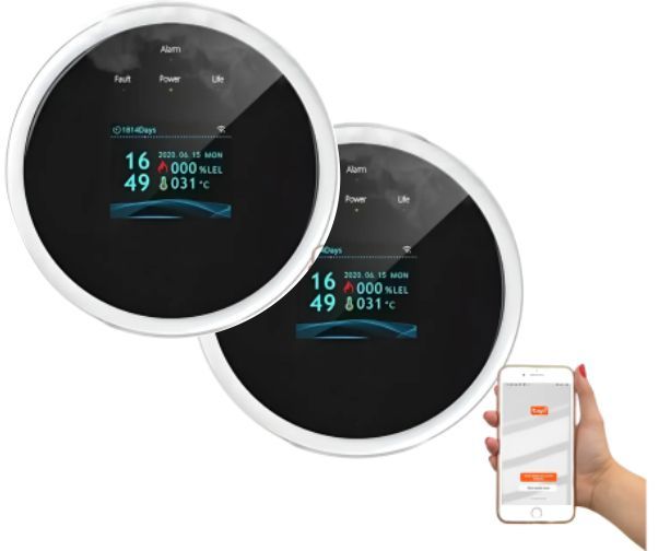 01.- Cierra el gas RESIDENCIAL, incluye 4 equipos de alta tecnología