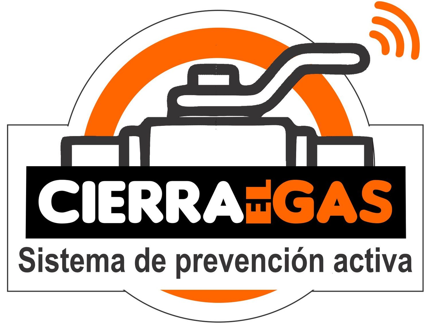 1.- Cierra el Gas sistema competo