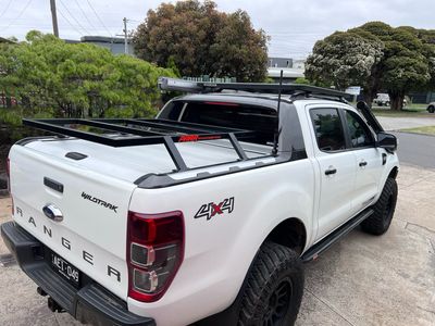 Wildtrak Ranger / Isuzu Dmax / Ford Raptor Half Height Rack 40mm Wildtrak Ranger / Isuzu Dmax / Ford Raptor Half Height Rack 40mm