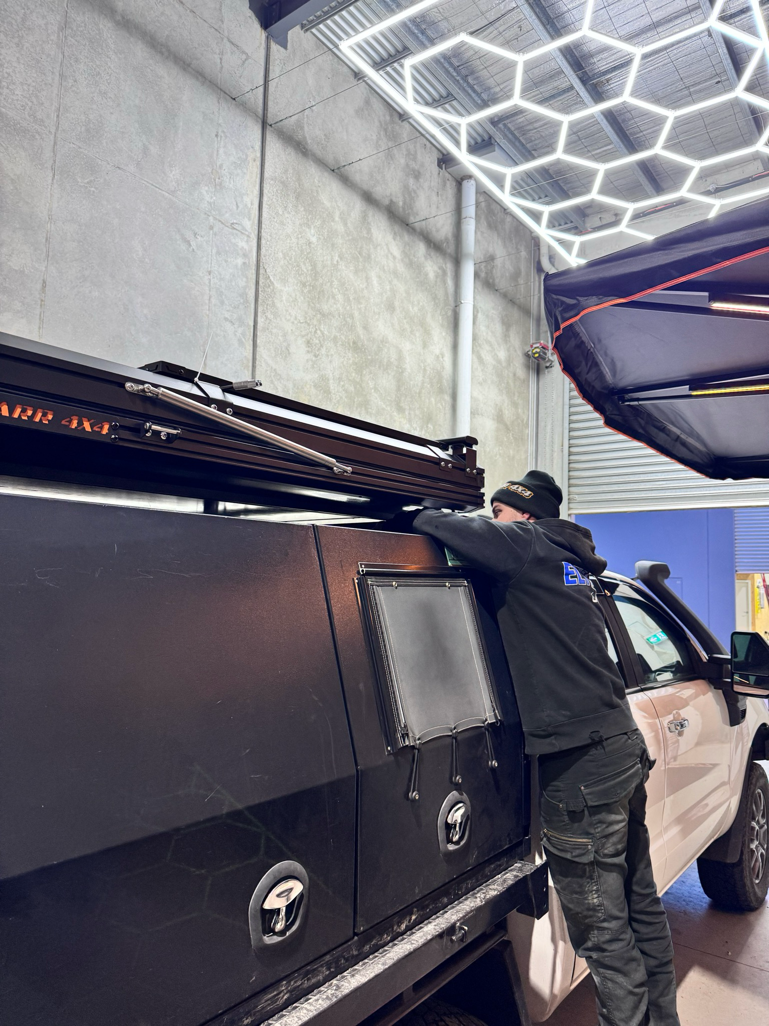 Rooftop Tent Installation