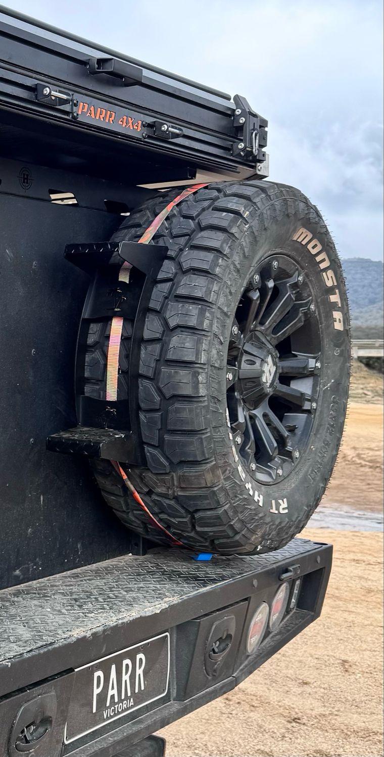 Spare Wheel Step With Strap