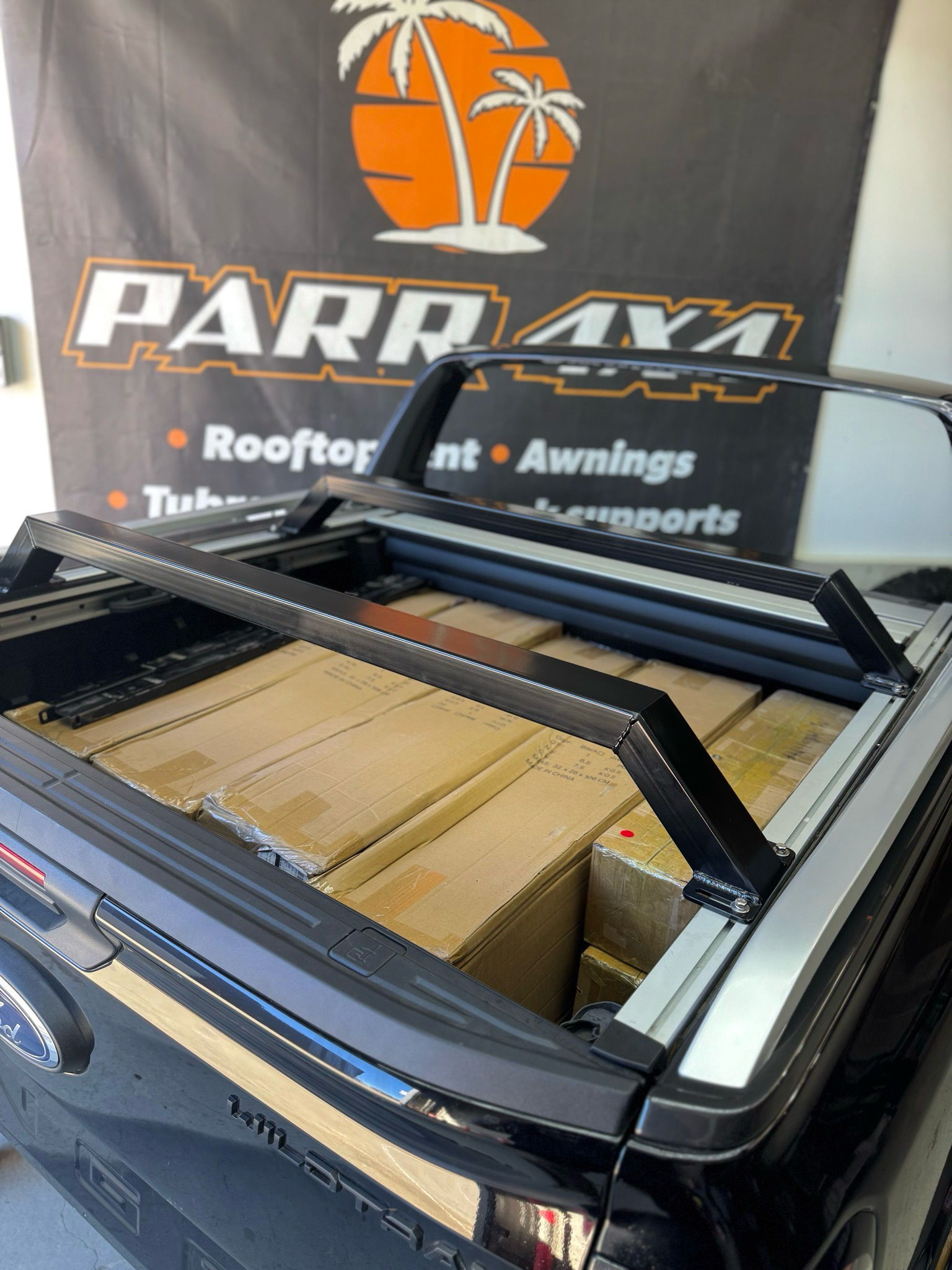 Roller Shutter Tent Bars