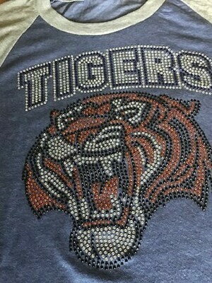 T-Shirt - Memphis Go Tigers Bling