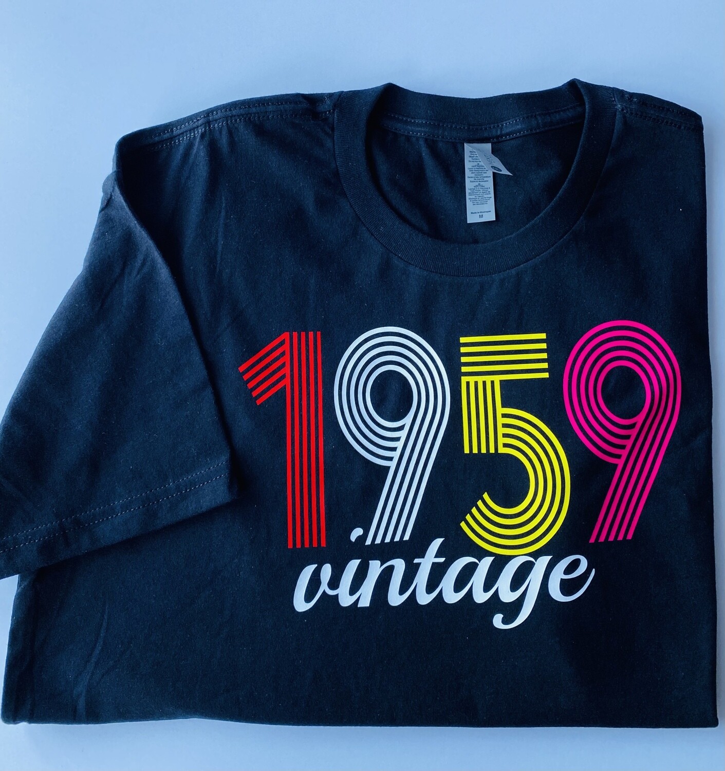 T-Shirt - Vintage Birthday Year