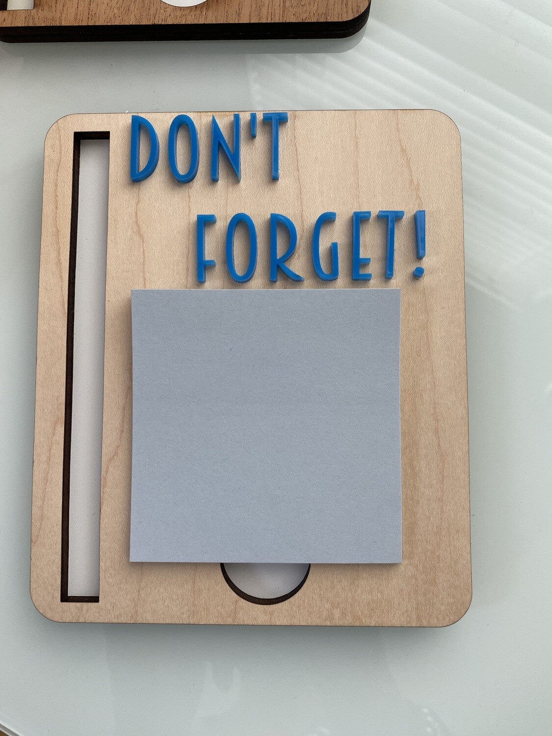 Sticky Note Pad and Pen Holder