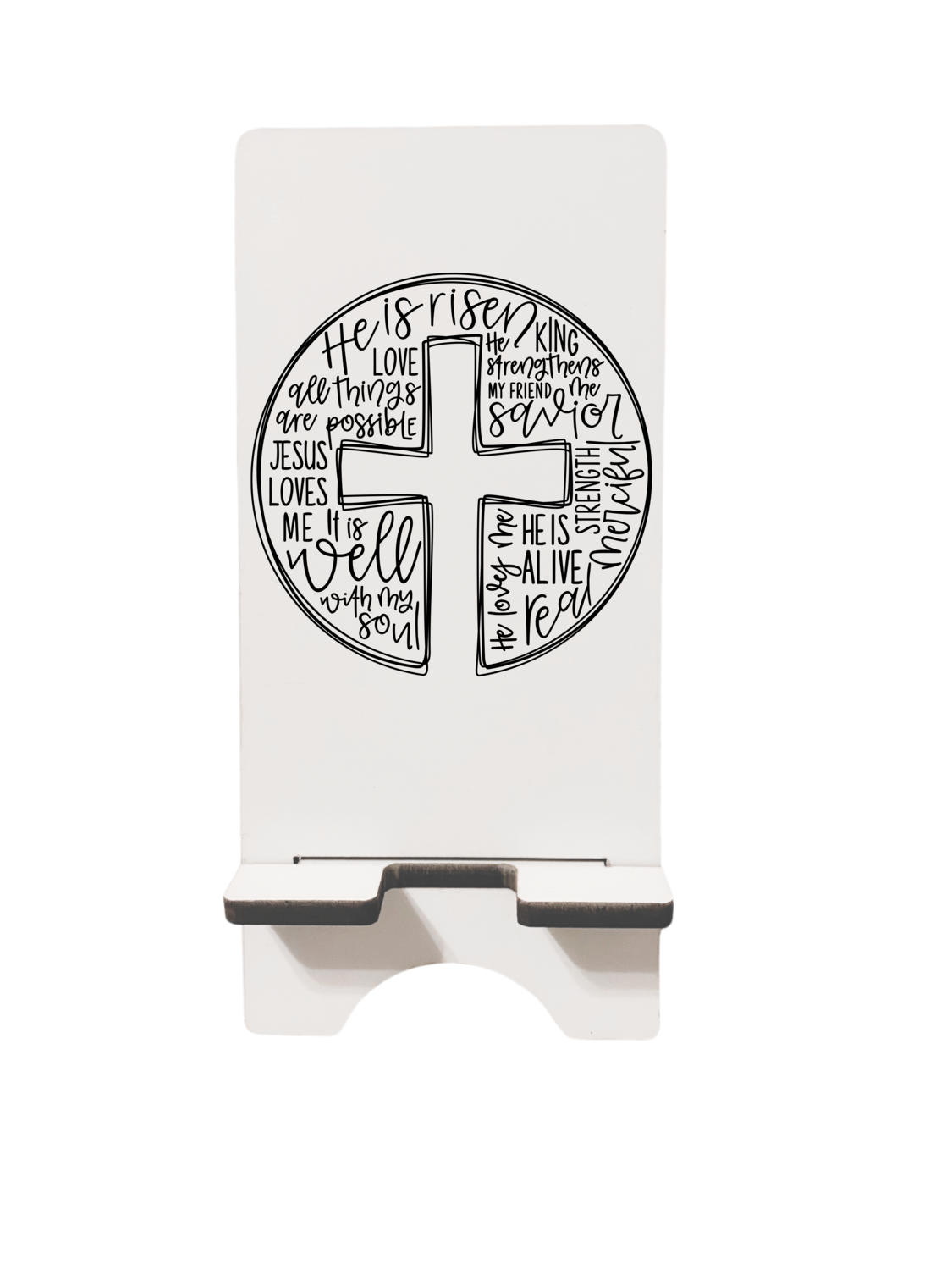Phone Stand Circle Cross