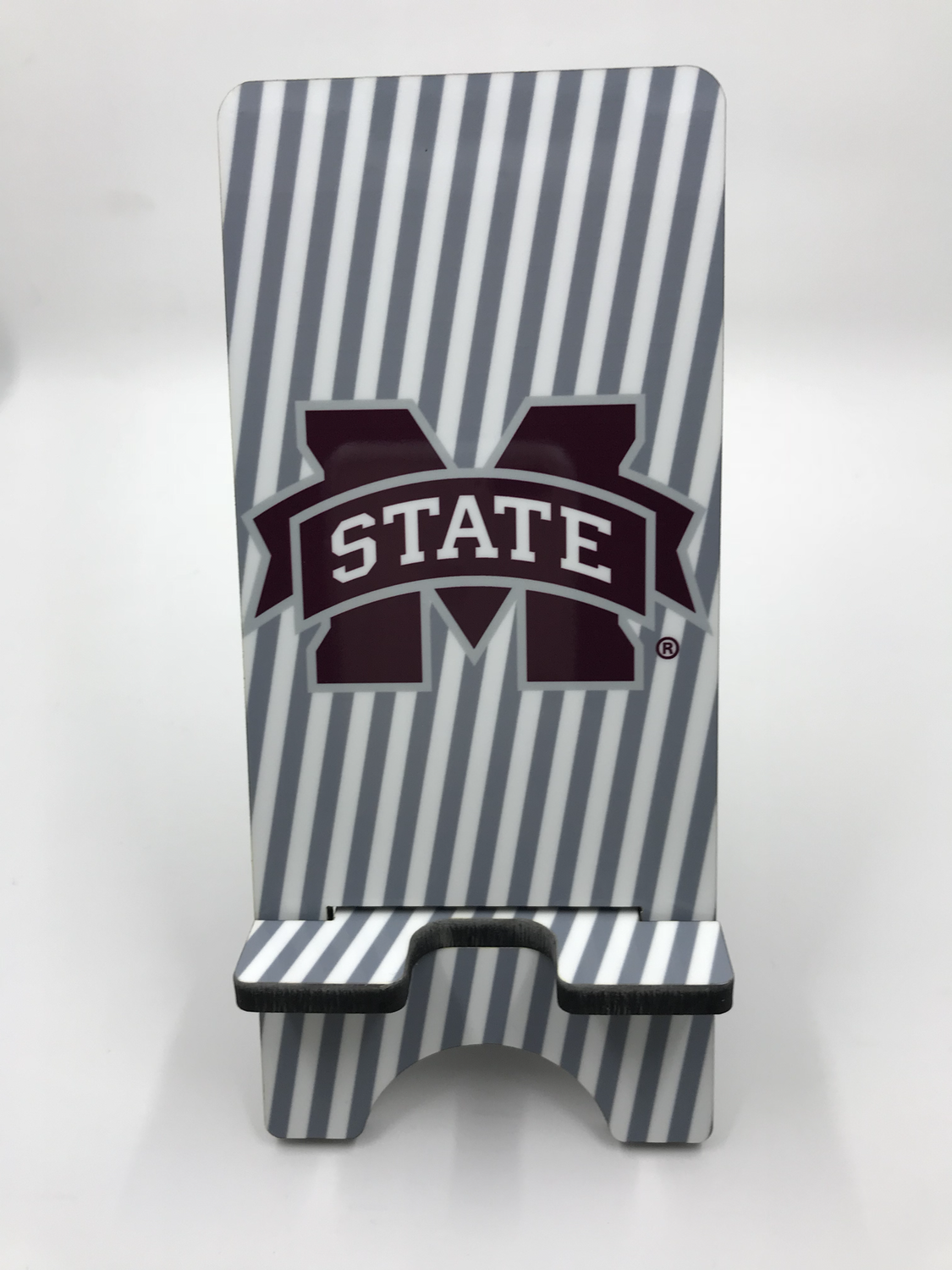 Phone Stand - Mississippi State -Gray