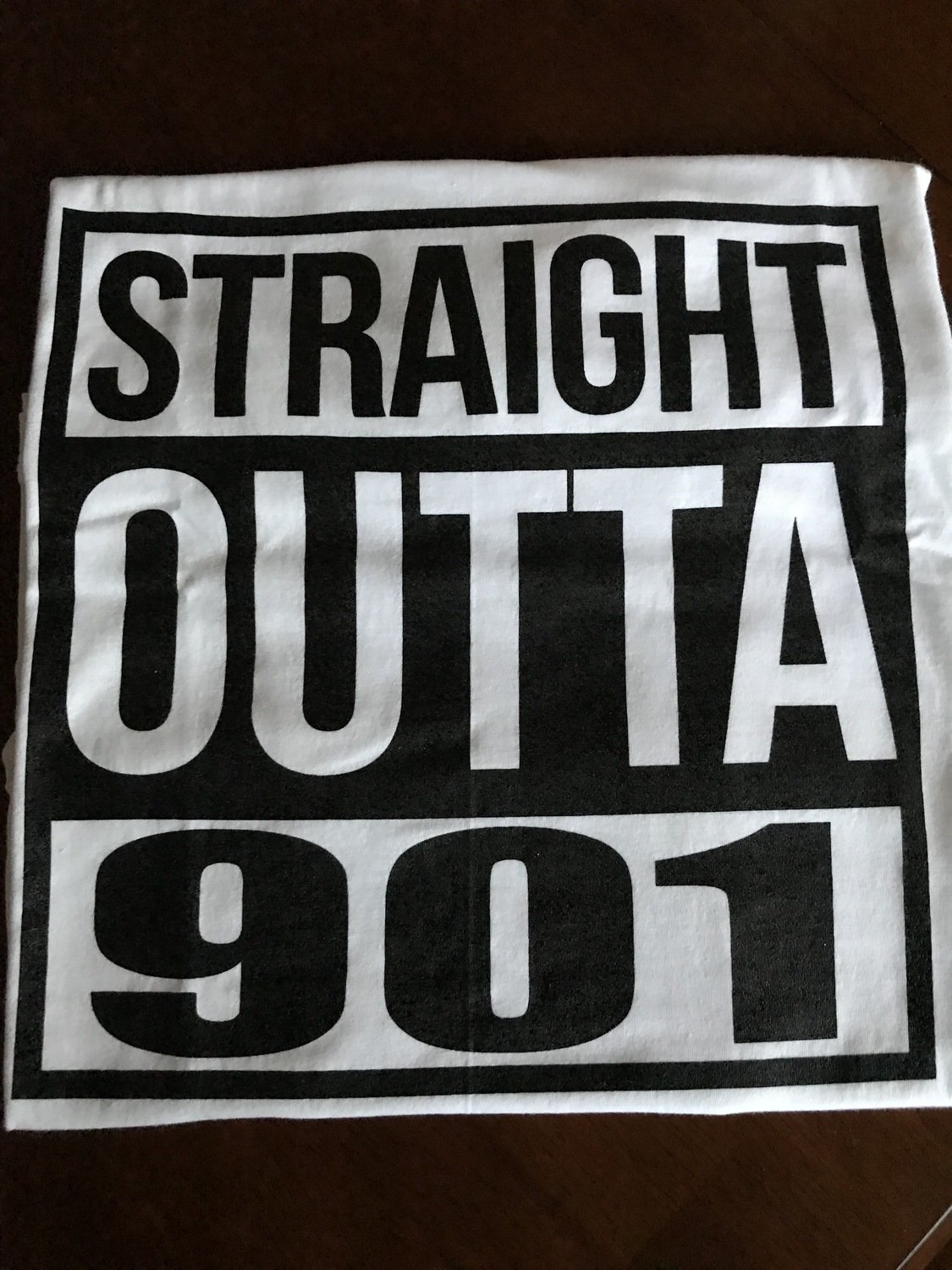T-Shirt - Straight Outta 901 - White
