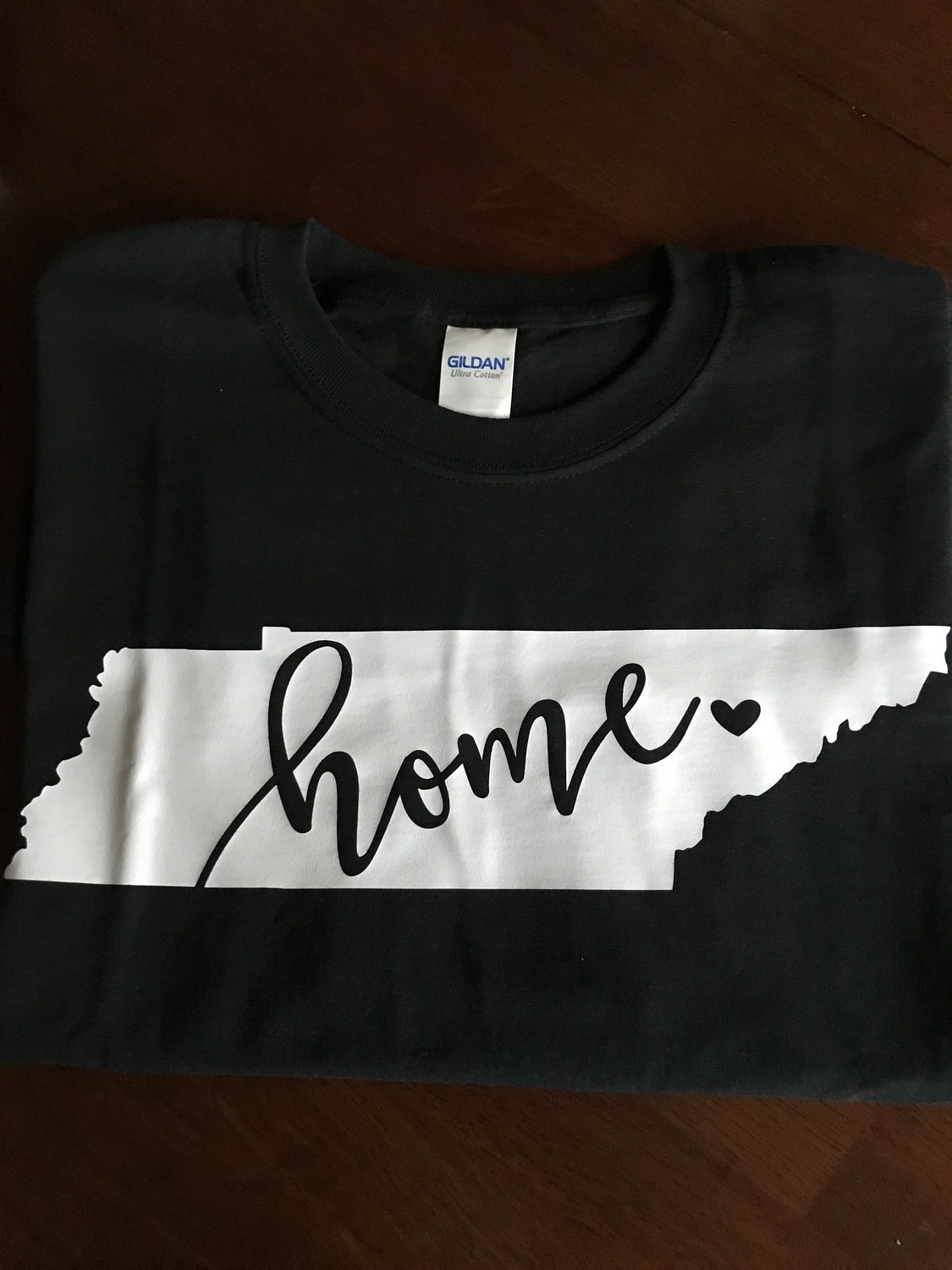 T-Shirt - TN Home Heart - Black