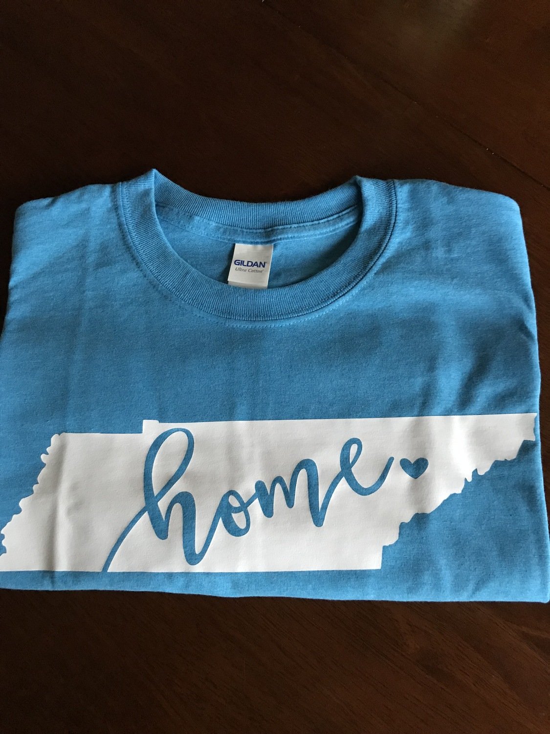 T-Shirt - TN Home Heart - Blue