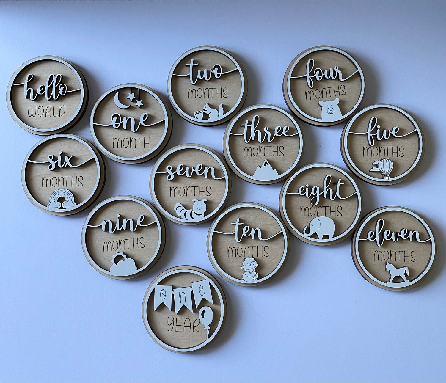 Baby Month Markers