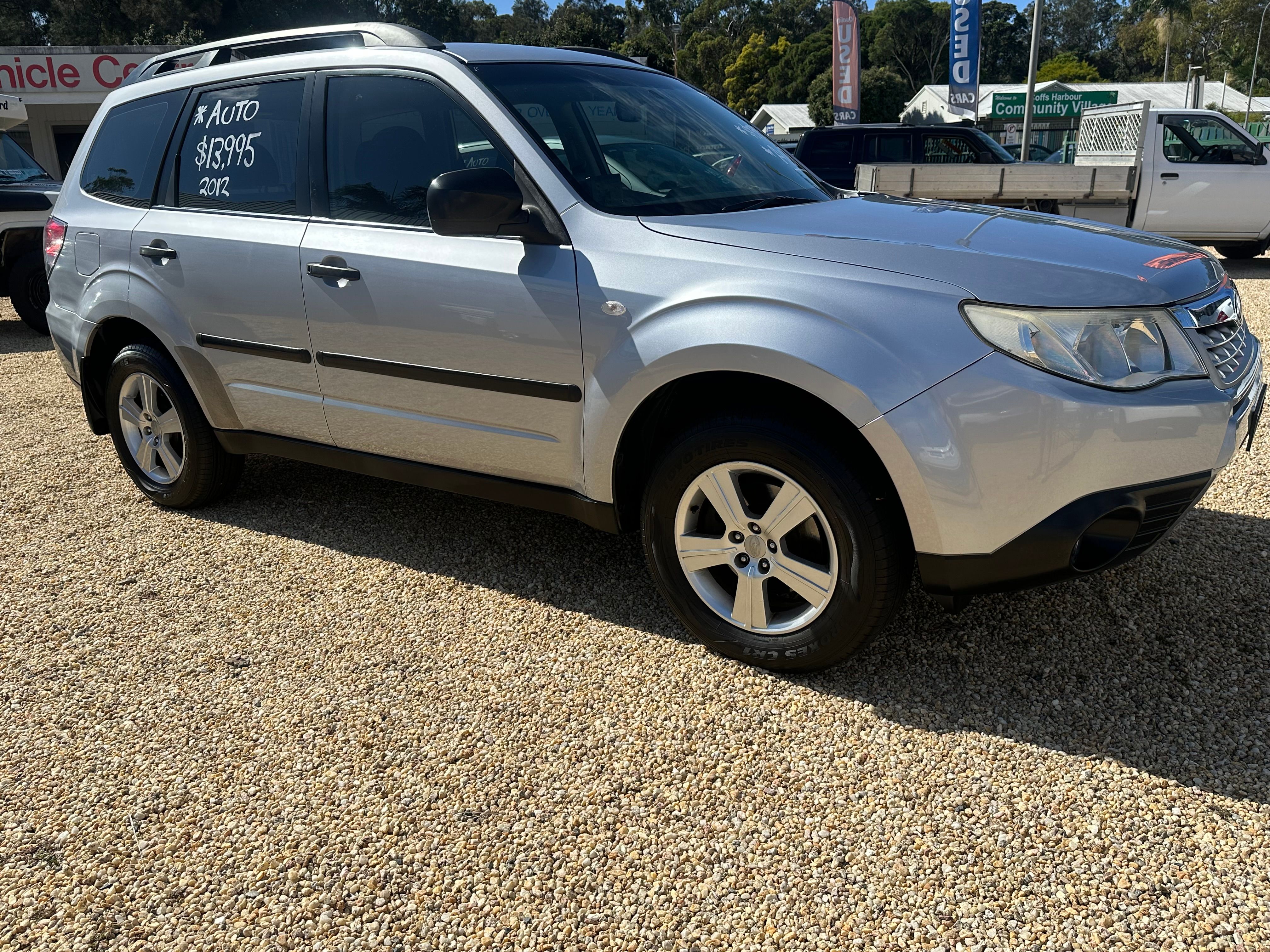 2012 SUBARU FORESTER SILVER IMMACULATE WAGON