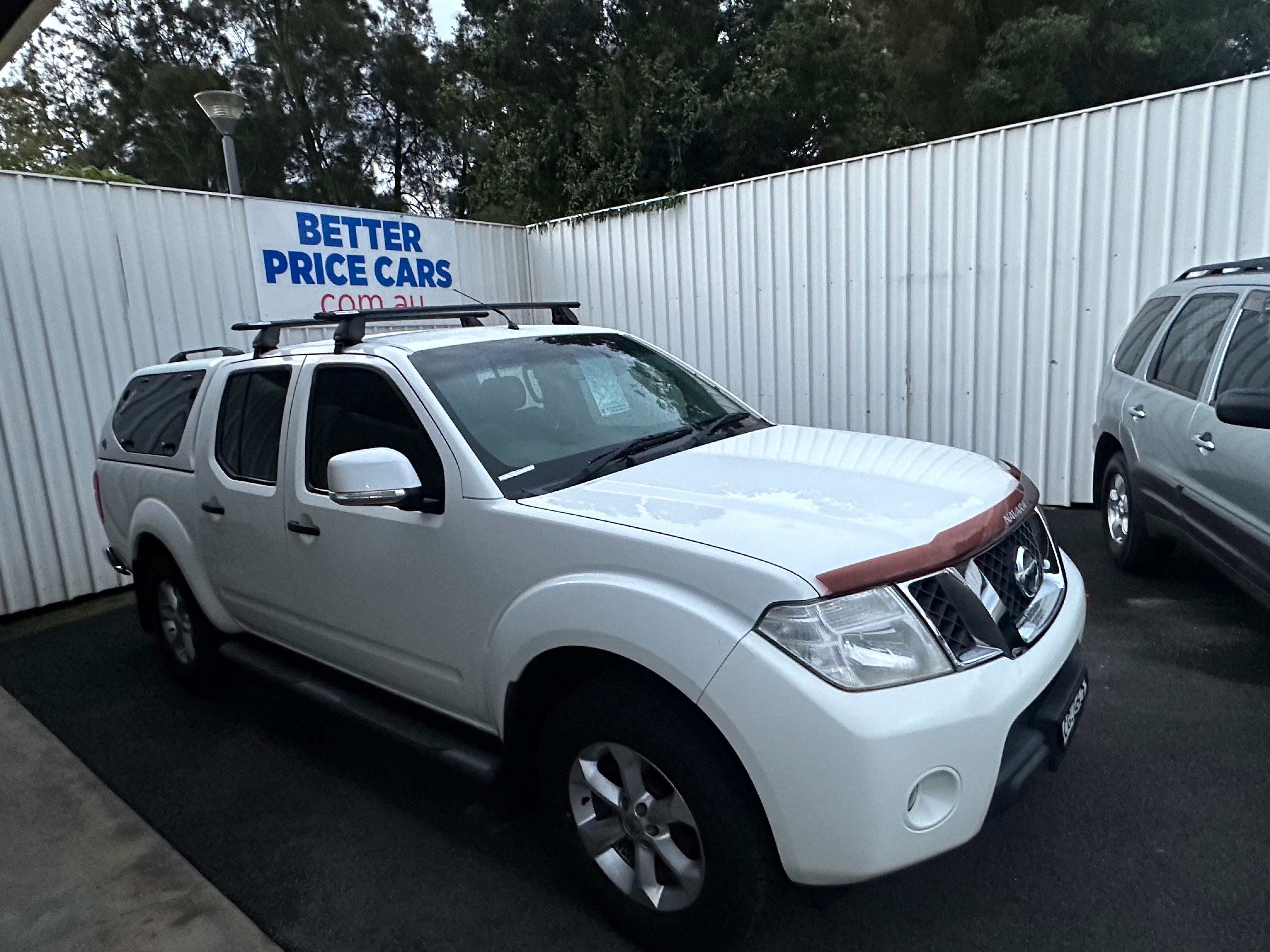 2012 NISSAN NAVARA 4X4 ...6 Spd MANUAL DUALCAB TURBO DIESEL WAGON
