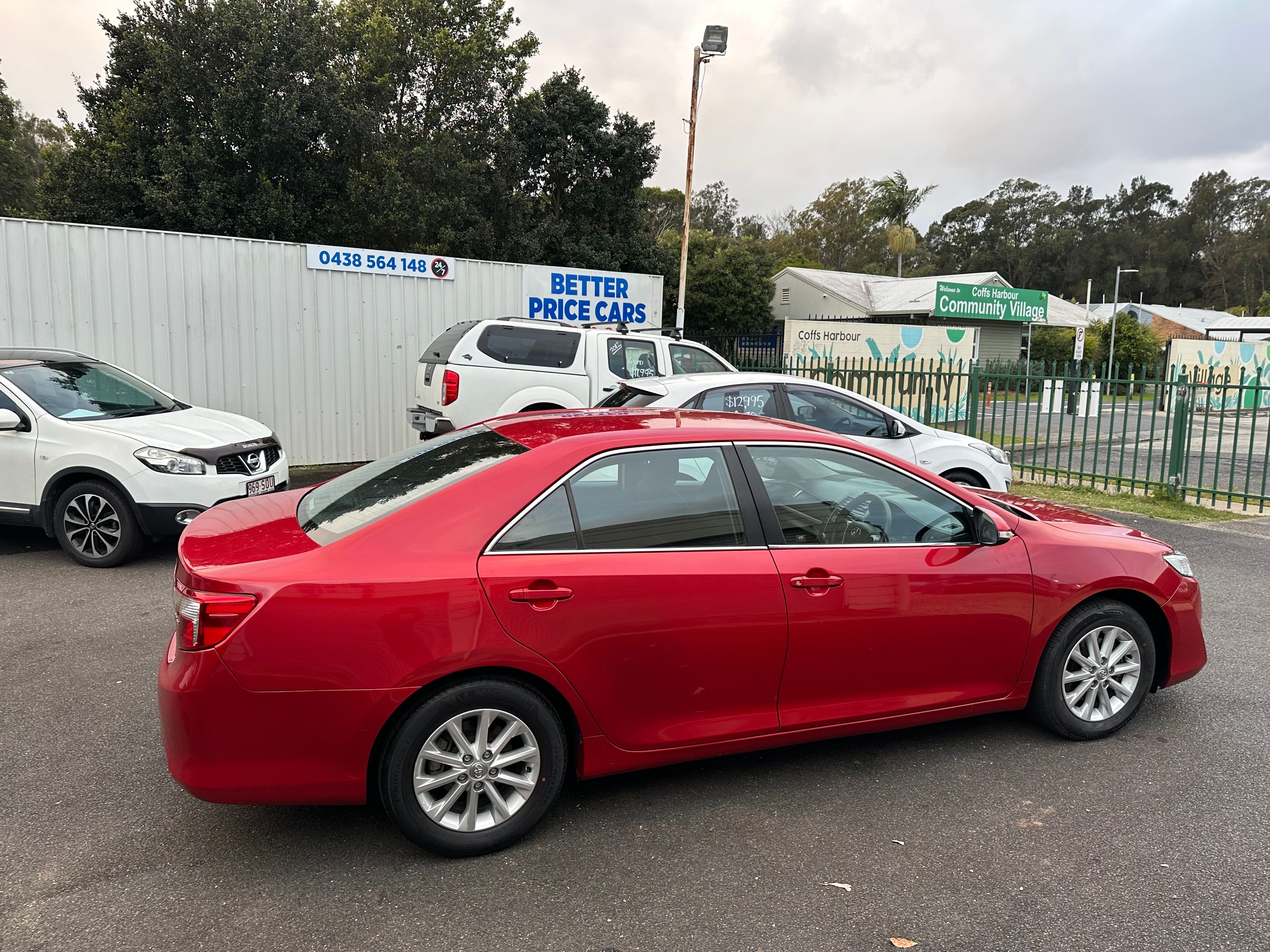 2012 TOYOTA CAMRY 4 CYL EFI- AUTOMATIC 74,000KLMS ONLY.