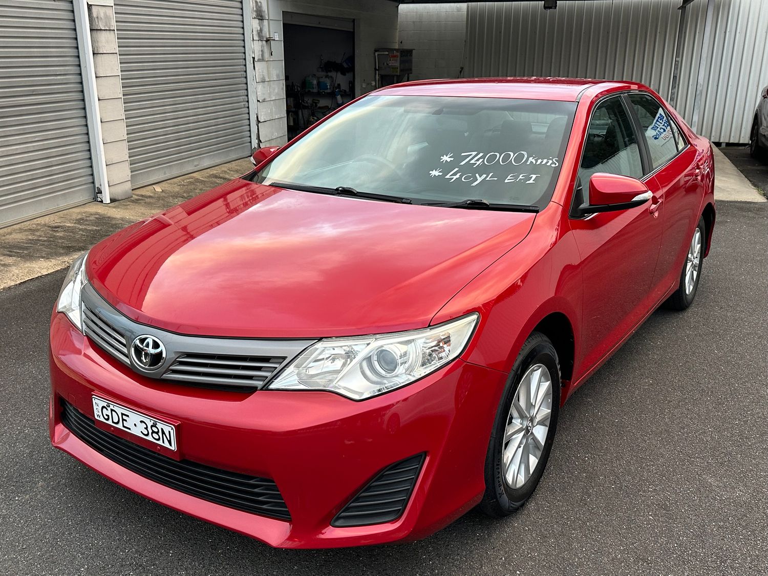 2012 TOYOTA CAMRY 4 CYL EFI- AUTOMATIC 74,000KLMS ONLY. 2012 TOYOTA CAMRY 4 CYL EFI- AUTOMATIC 74,000KLMS ONLY.