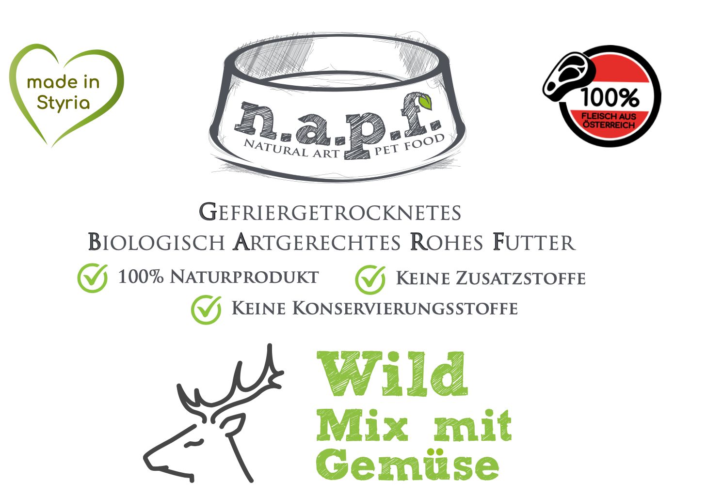 Wild Mix mit Gemüse