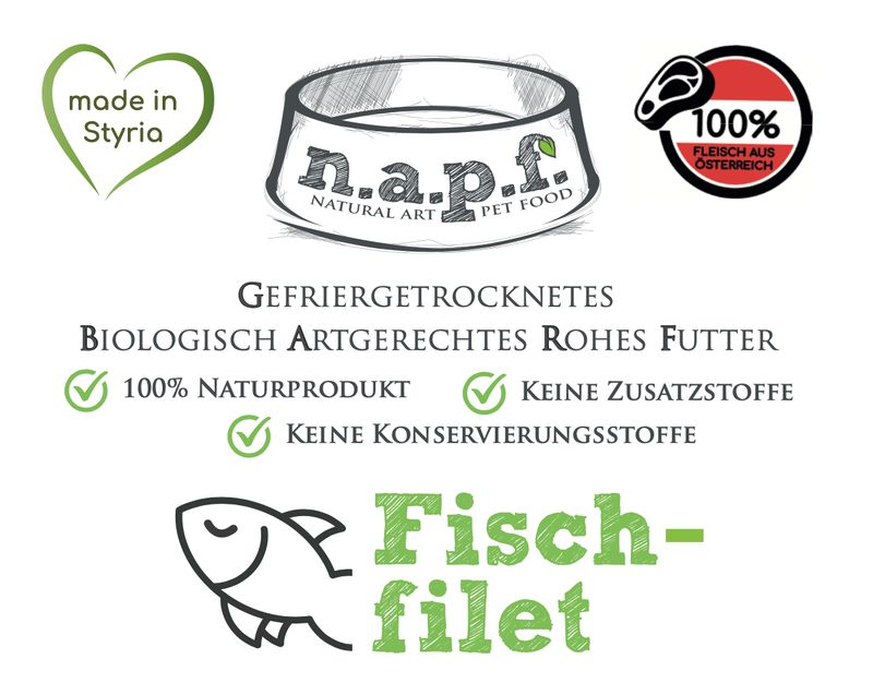 Süßwasserfischfilet