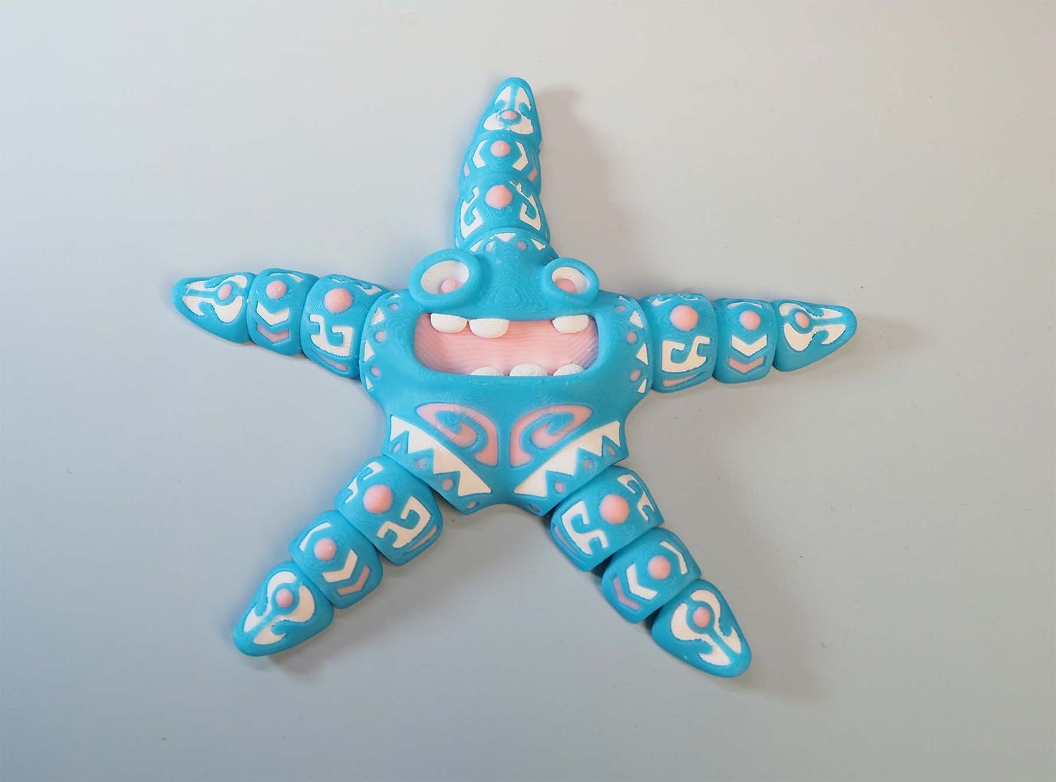 Szalona rozgwiazda – ruchoma figurka dekoracyjna Flexi