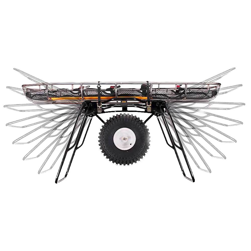 Traverse Mule II Litter Wheel w/8 position handles Traverse Mule II Litter Wheel w/8 position handles