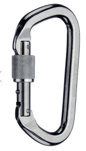 SMC NFPA Aluminum Locking D Carabiner