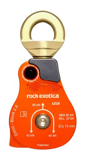 Rock Exotica Omni-Block Swivel Pulley