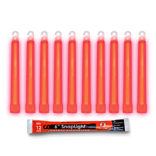 Cyalume 6″ 12 Hour Snap Light 10 Pack