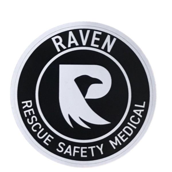 Raven Circle Sticker