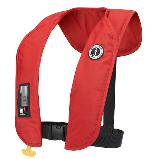 Mustang MIT 70 Automatic Inflatable PFD Mustang MIT 70 Automatic Inflatable PFD, Colour: Red