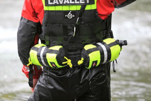 Force 6 Belt for PFD-Molle Mount, Mounts 2 throw bags