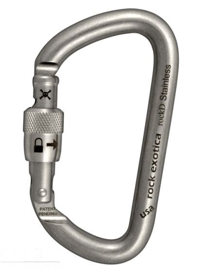 Rock Exotica RockD Stainless Steel, Options: Screw Lock