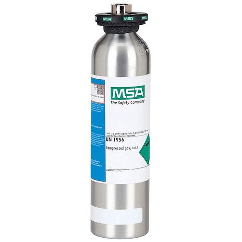 MSA Calibration Gas 34L (CH4, 02, CO, H2S)